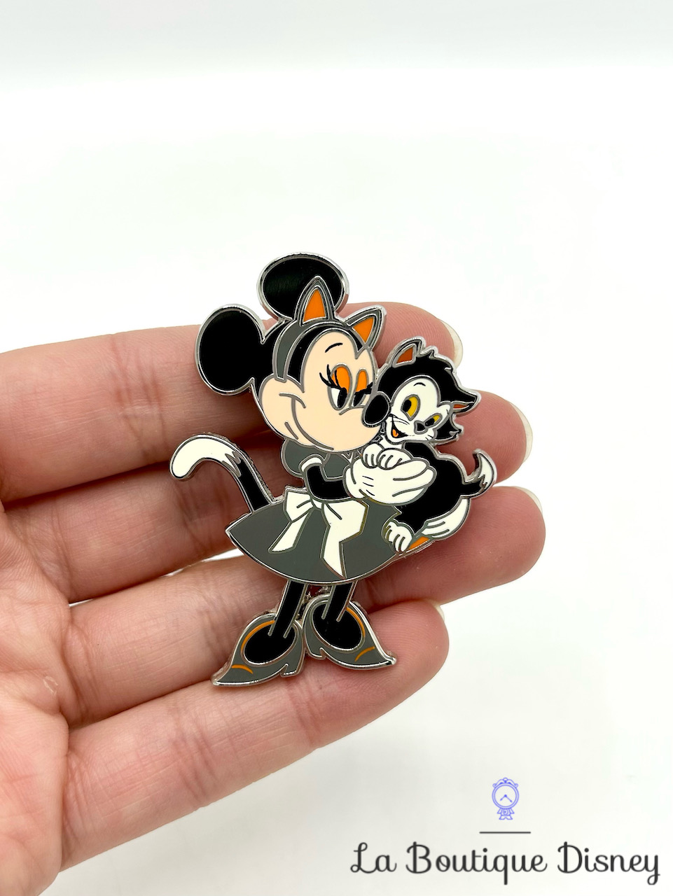 Pin Halloween Minnie Opening Edition Disneyland Paris 2021 Minnie Mouse and Figaro Halloween 144676
