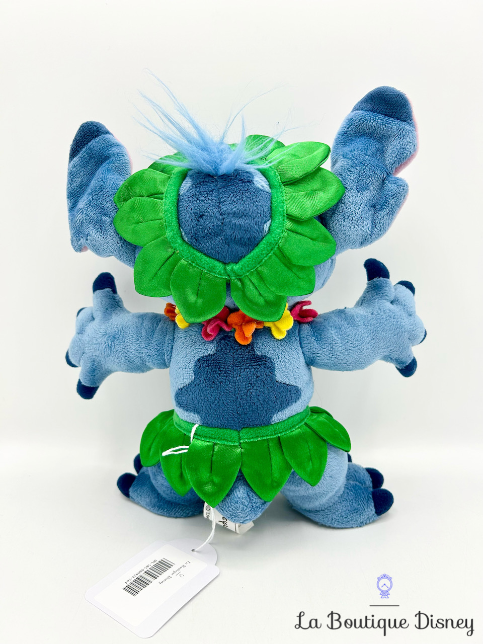 peluche-stitch-hawaii-disneyland-paris-disney-monstre-bleu-couronne-fleur-feuilles-3