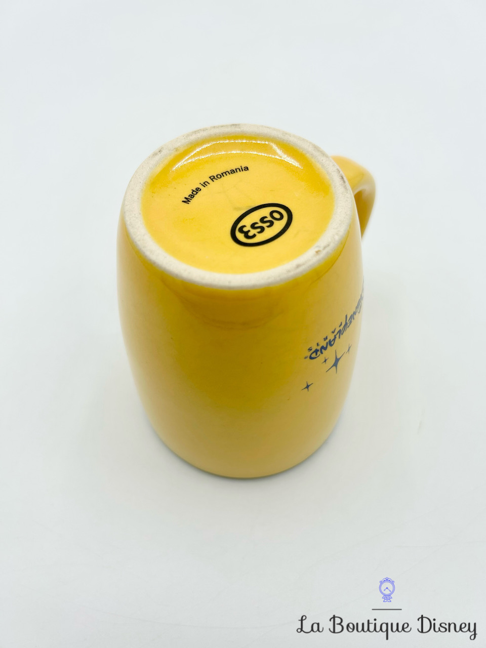 tasse-pinocchio-disneyland-paris-mug-disney-esso-jaune-vintage-2