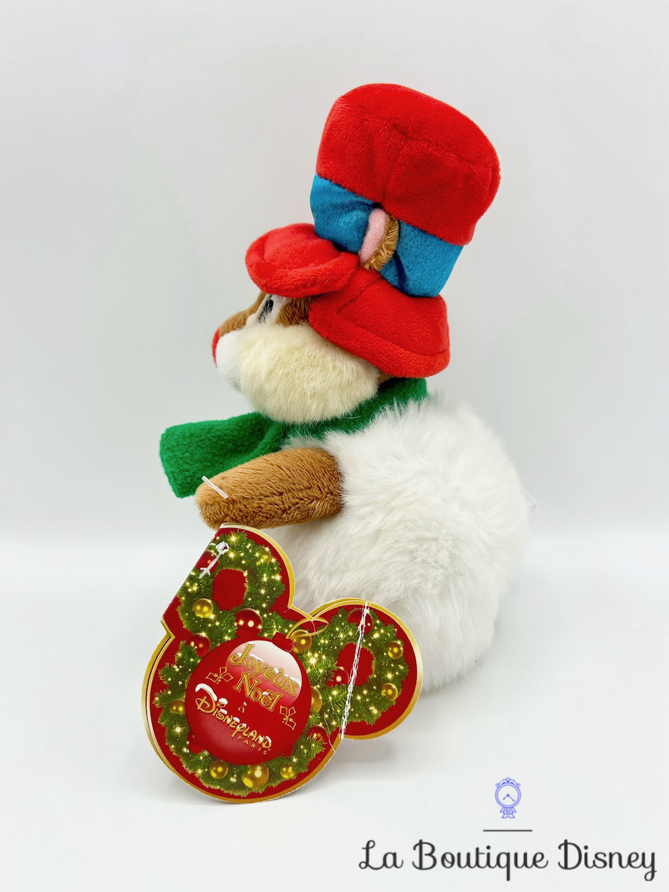 peluche-tac-boule-de-neige-disneyland-paris-disney-noel-écureuil-tic-et-tac-chapeau-rouge-2