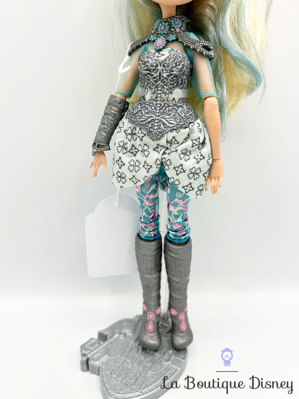 Poupée Ever After High Darling Charming Dragon Games bleu argent 28 cm