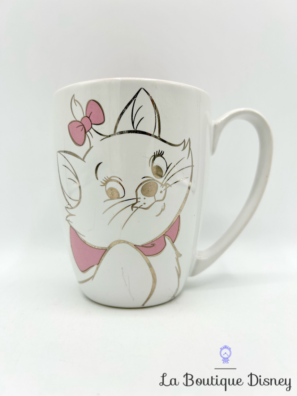 Tasse Marie Les Aristochats Disney Parks Disneyland mug chat blanc rose diamant strass