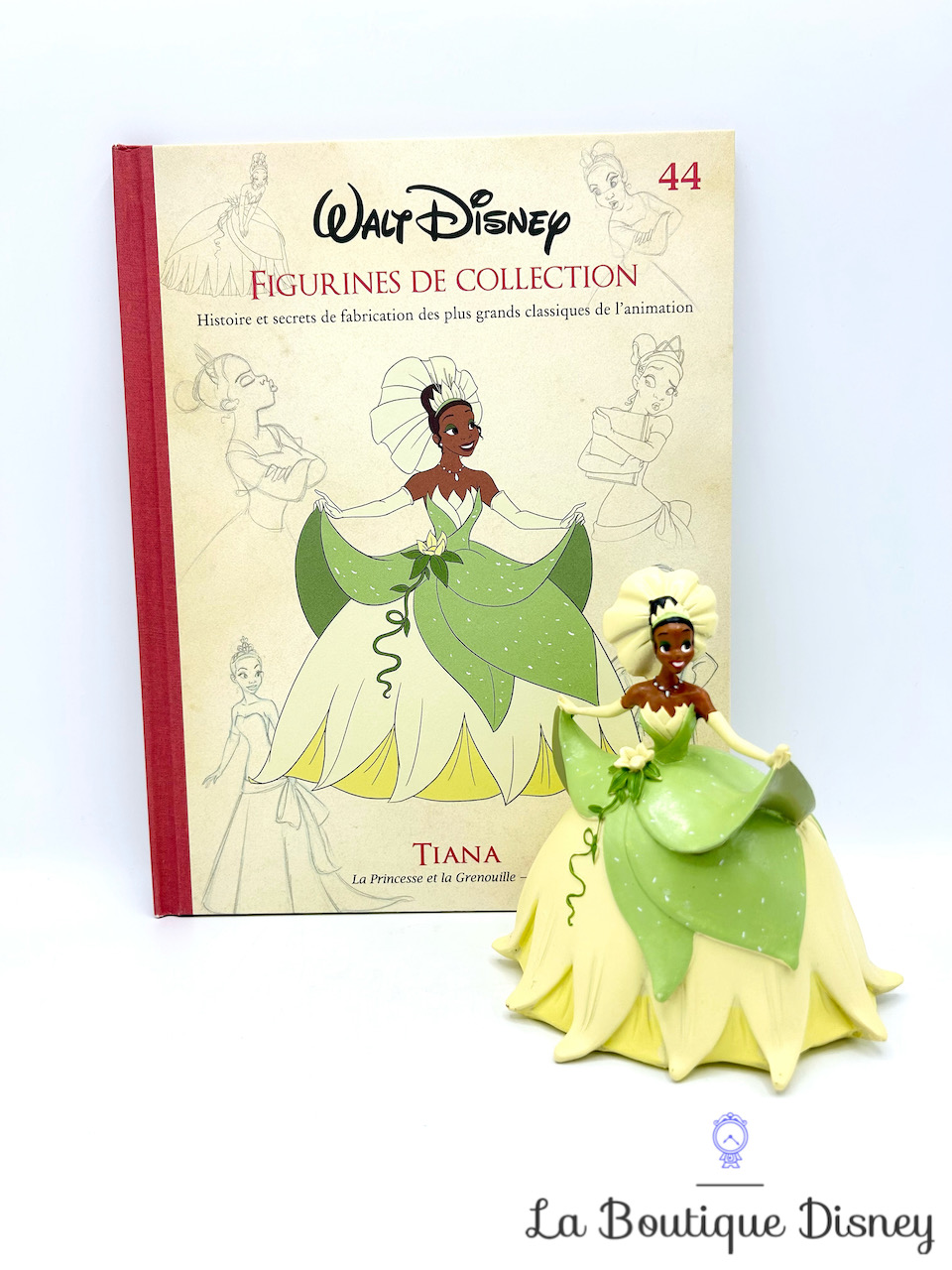 livre-figurine-tiana-la-princesse-et-la-grenouille-disney-figurines-de-collection-hachette-encyclopédie-0