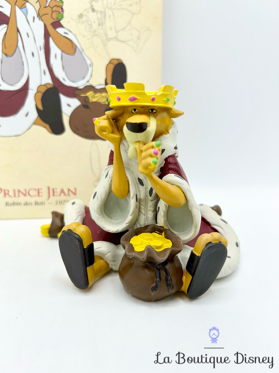 livre-figurine-prince-jean-robin-des-bois-disney-figurines-de-collection-hachette-encyclopédie-0