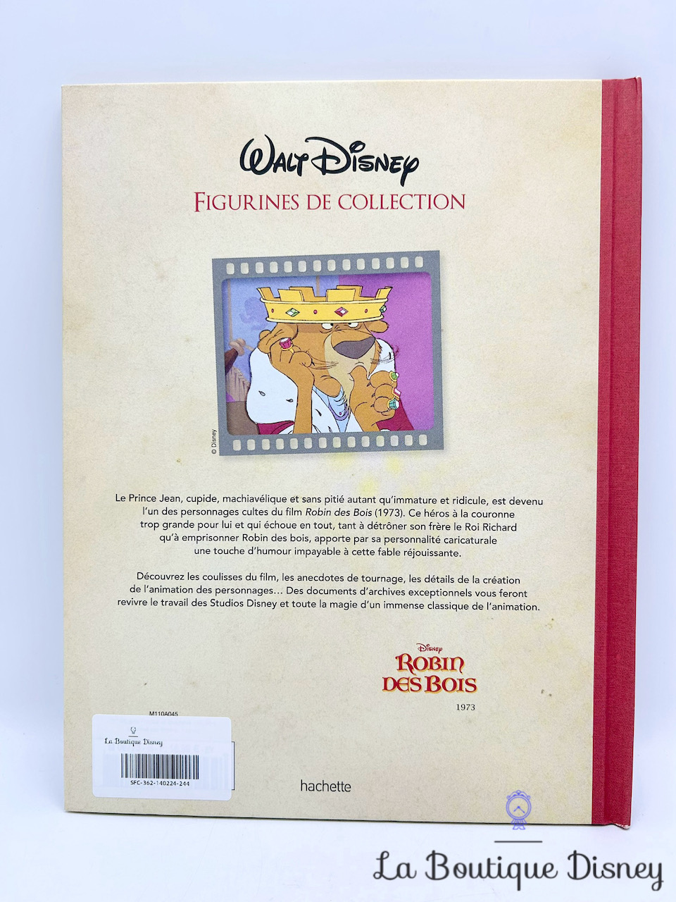livre-figurine-prince-jean-robin-des-bois-disney-figurines-de-collection-hachette-encyclopédie-2