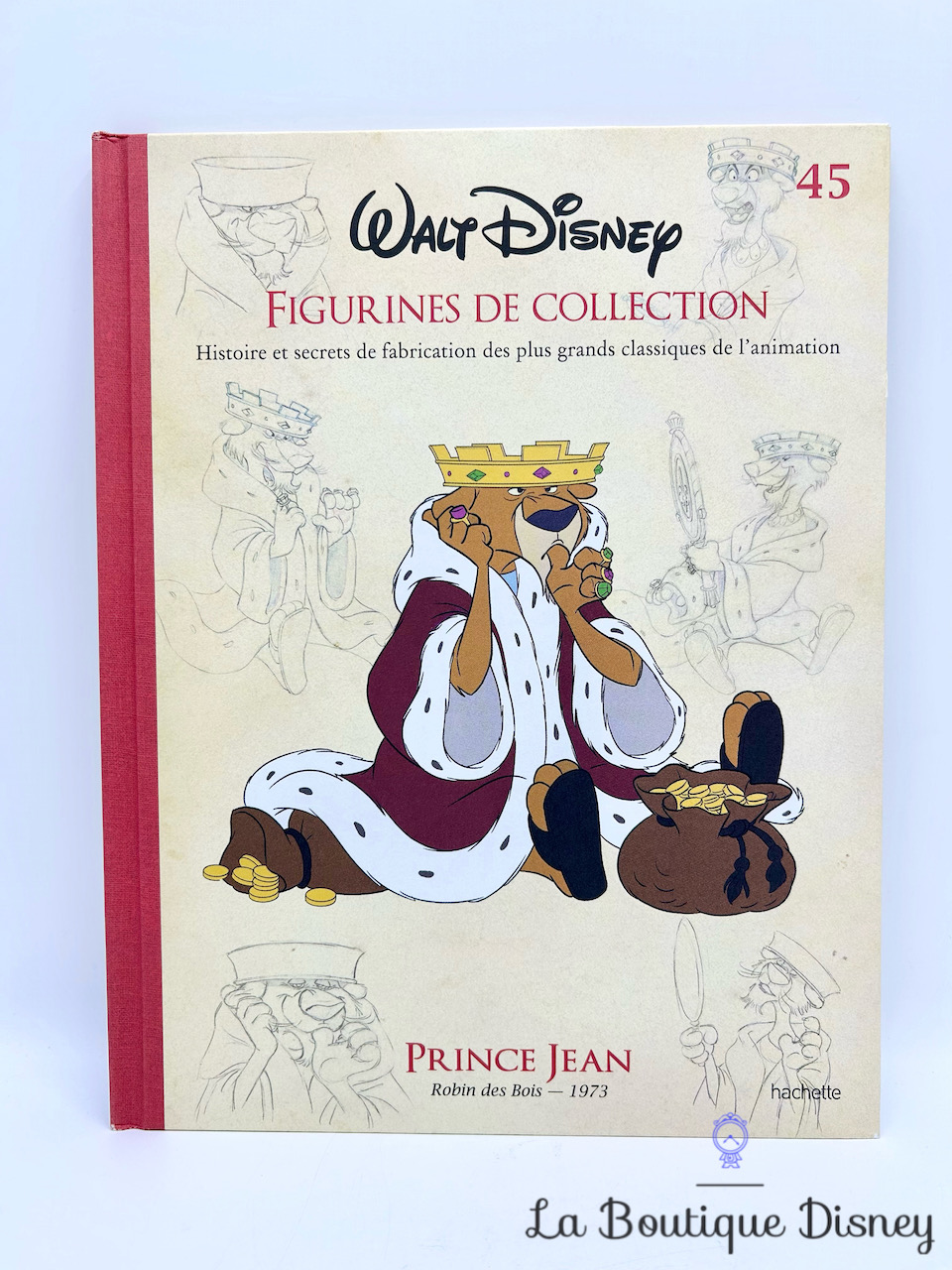 livre-figurine-prince-jean-robin-des-bois-disney-figurines-de-collection-hachette-encyclopédie-3