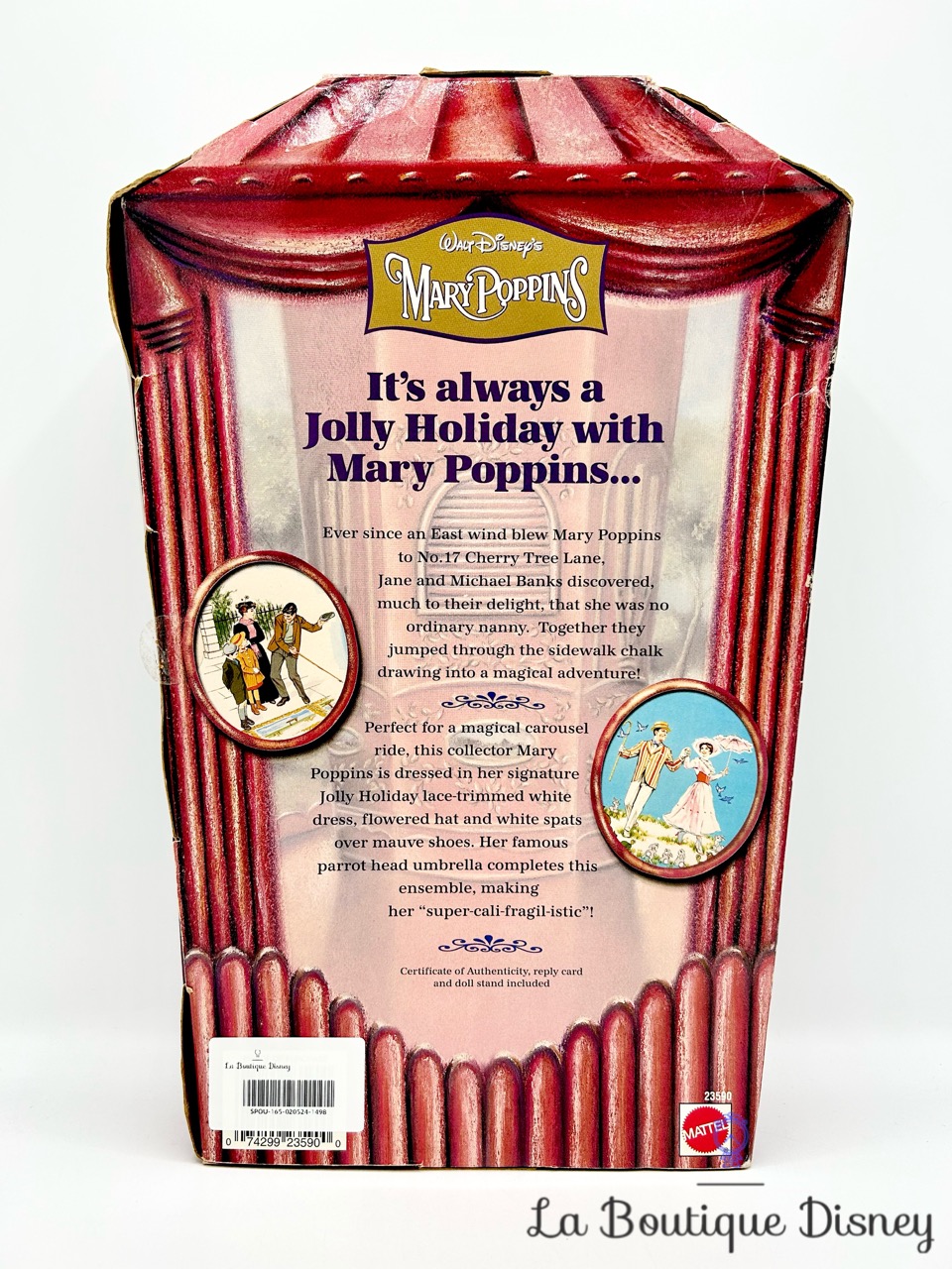 ANCIENNE FIGURINE MARY Poppins Disney A Mécanisme État A Revoir EUR 29