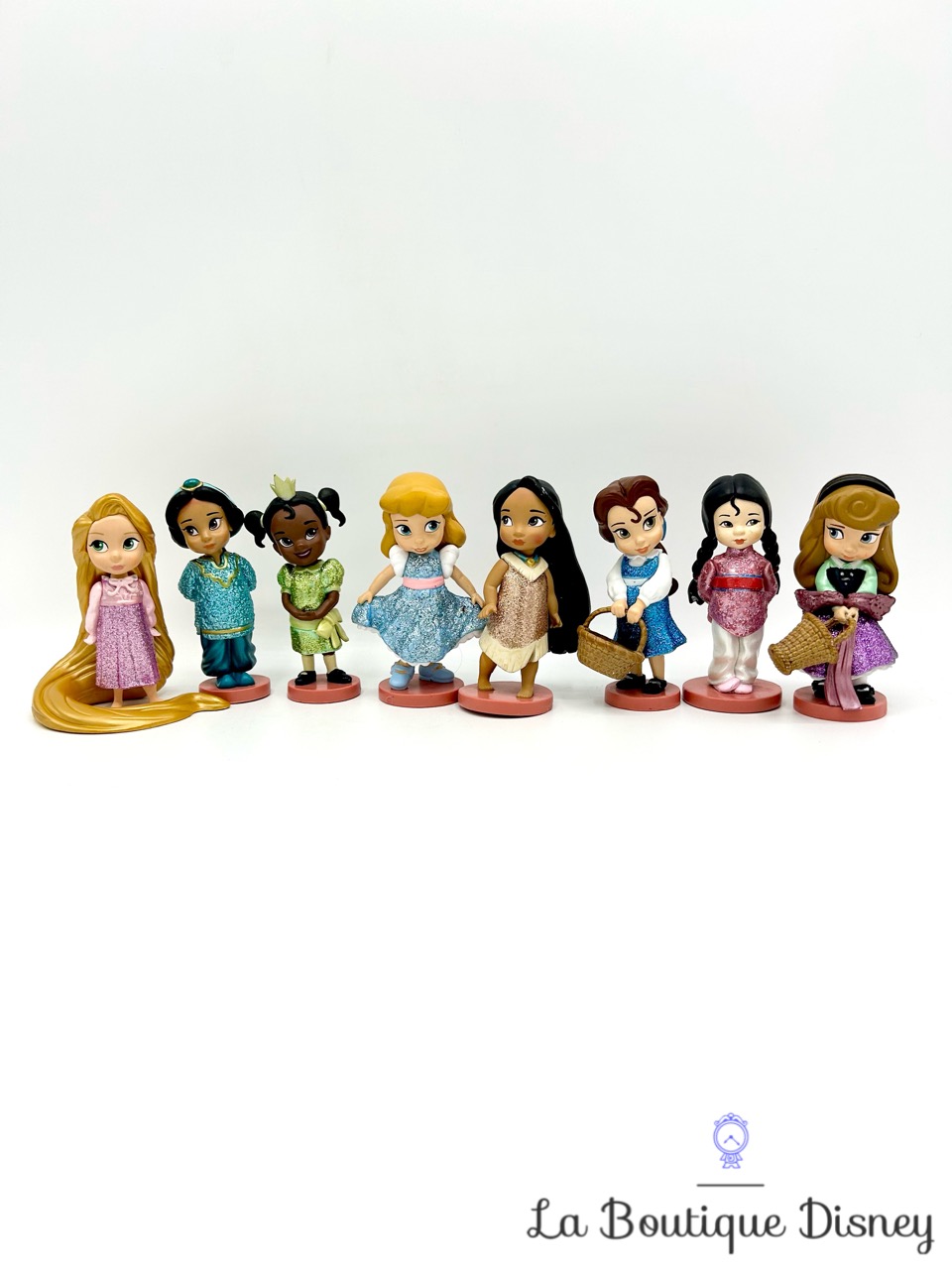 Figurines Princesses Animators Collection Paillettes Playset