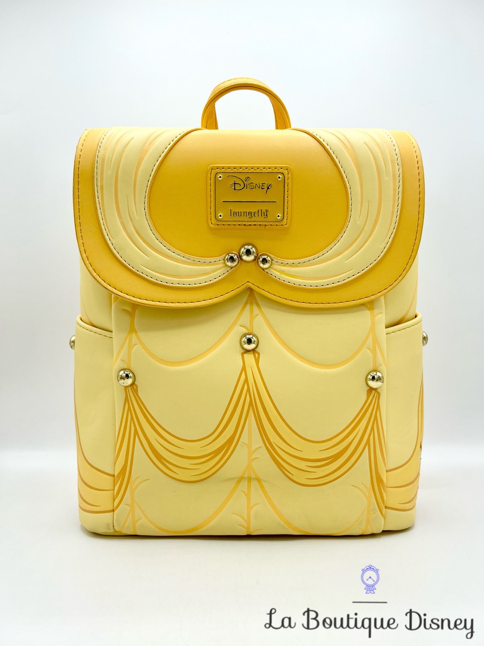 Sac à dos Loungefly Belle La Belle et la Bête Disney robe jaune