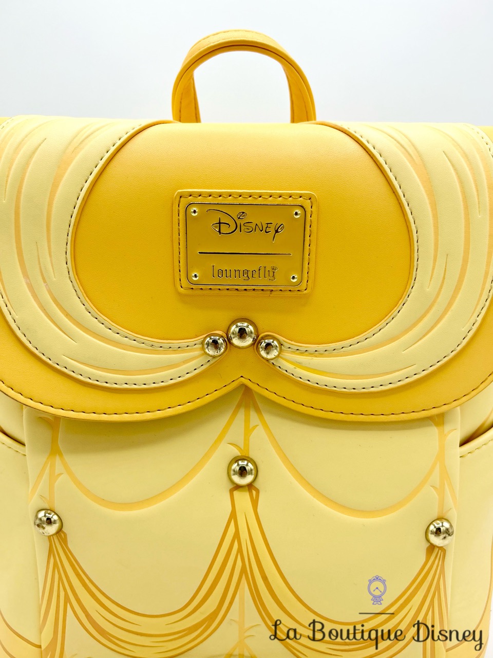 Sac à dos Loungefly Belle La Belle et la Bête Disney robe jaune