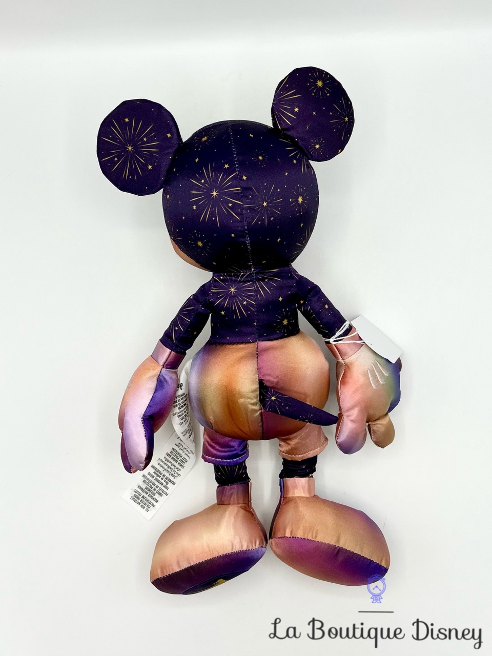 Peluche Mickey Mouse Grand Finale Fireworks Walt Disney World 50th Anniversary violet 38 cm