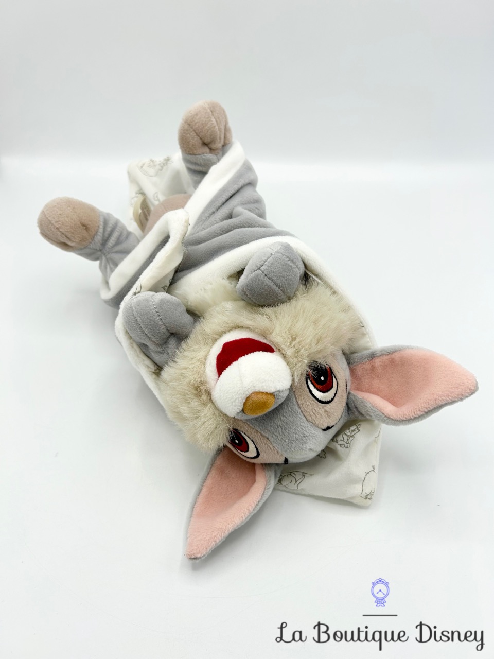 peluche-panpan-couverture-disney-nicotoy-lapin-gris-bambi-0