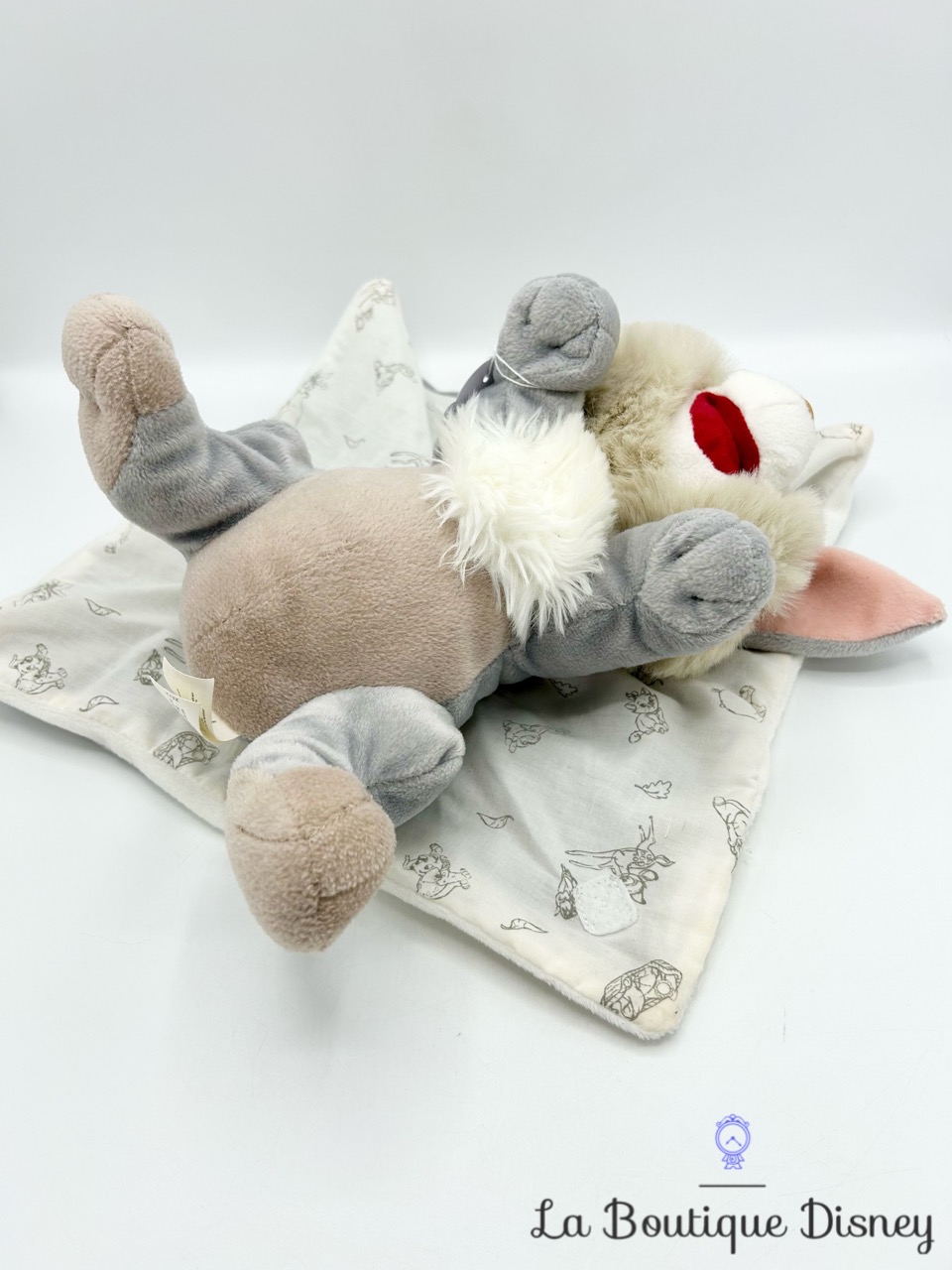 peluche-panpan-couverture-disney-nicotoy-lapin-gris-bambi-3