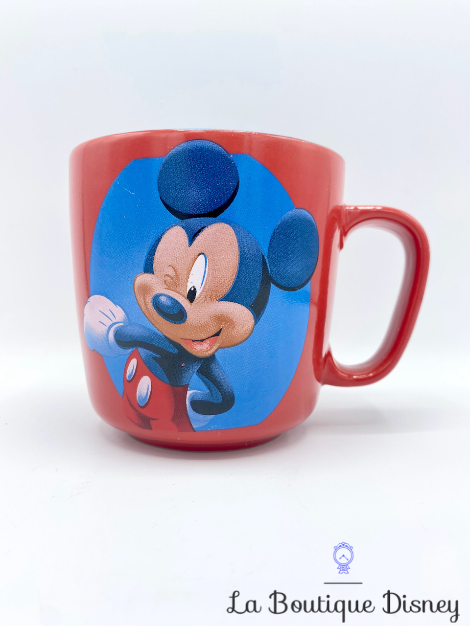 Tasse Mickey Mouse Disney Spel mug rouge bleu clin d\'oeil XXL