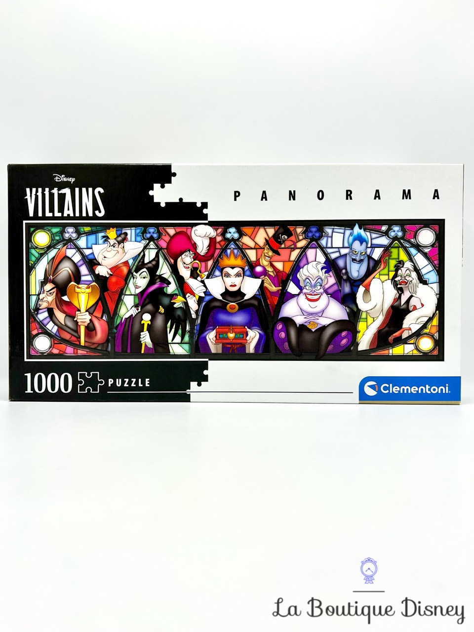 puzzle-panorama-1000-pièces-villains-disney-vitraux-méchants-0
