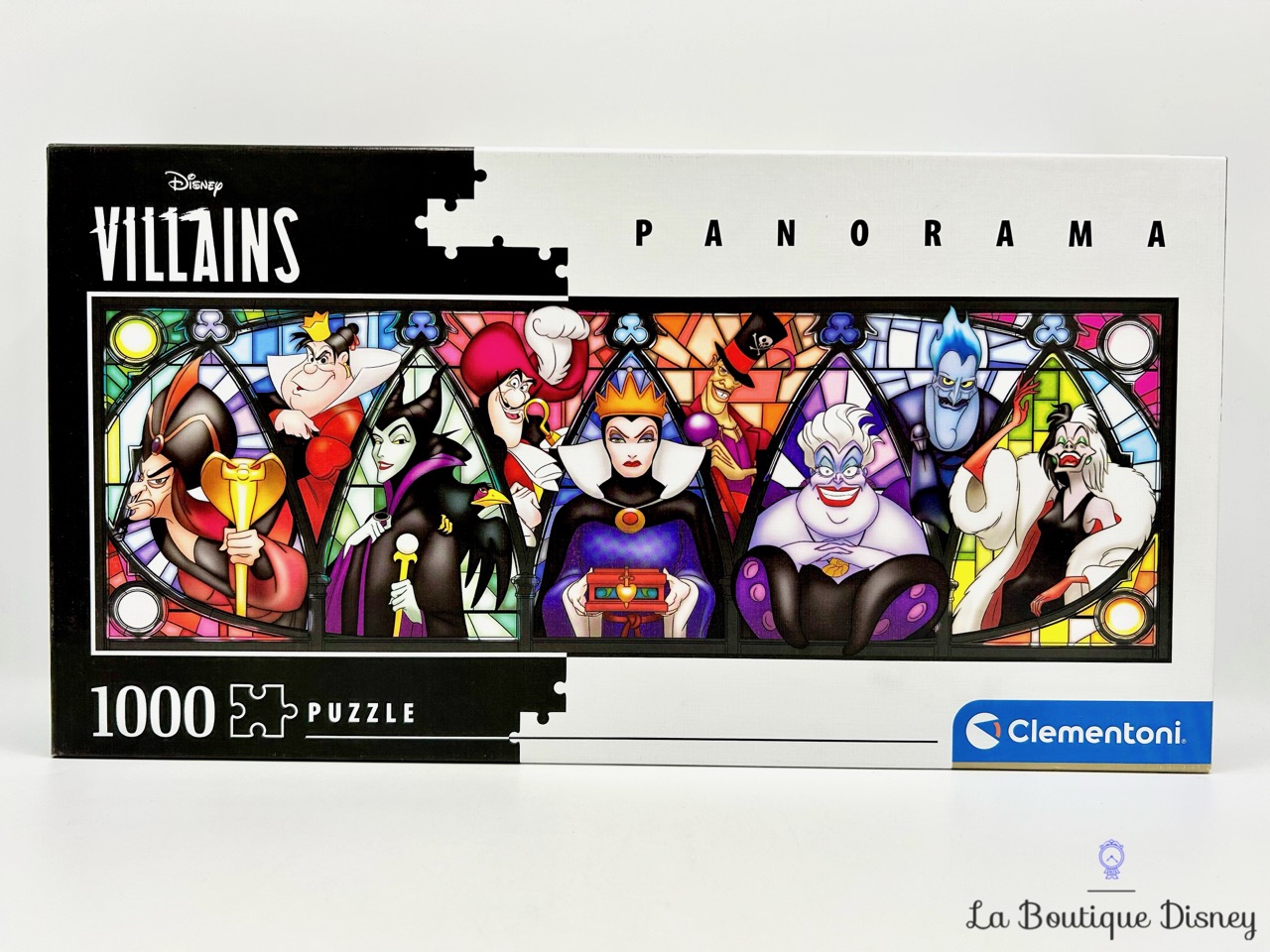 puzzle-panorama-1000-pièces-villains-disney-vitraux-méchants-3