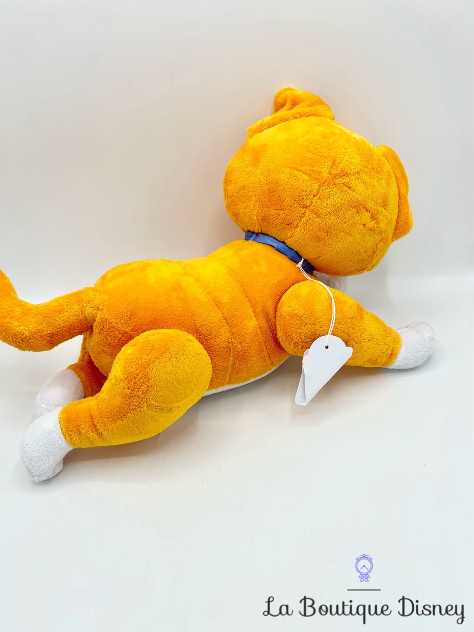 Peluche Sox chat Buzz Lightyear Disney Store 2022 articulé orange 40 cm