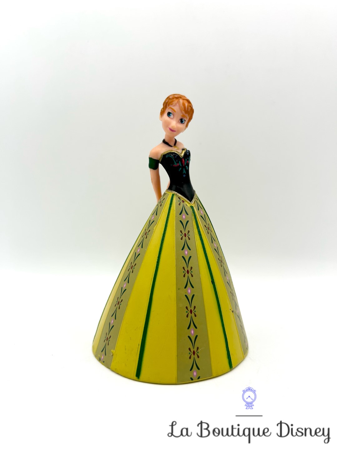 Figurine Anna La reine des Neiges Disney Bullyland princesse robe verte 11 cm