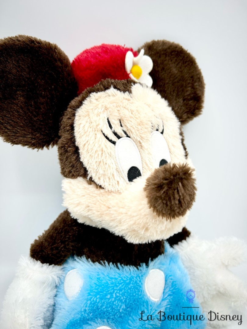 peluche-minnie-mouse-rétro-vintage-poils-longs-disney-parks-disneyland-bleu-fleur (4)
