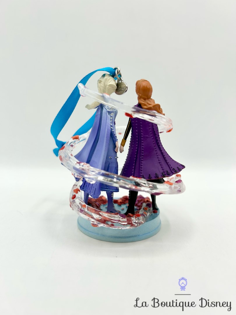 Ornement Noël Sketchbook Elsa Anna La Reine Des Neiges 2 Disney Store Boule Suspension 1