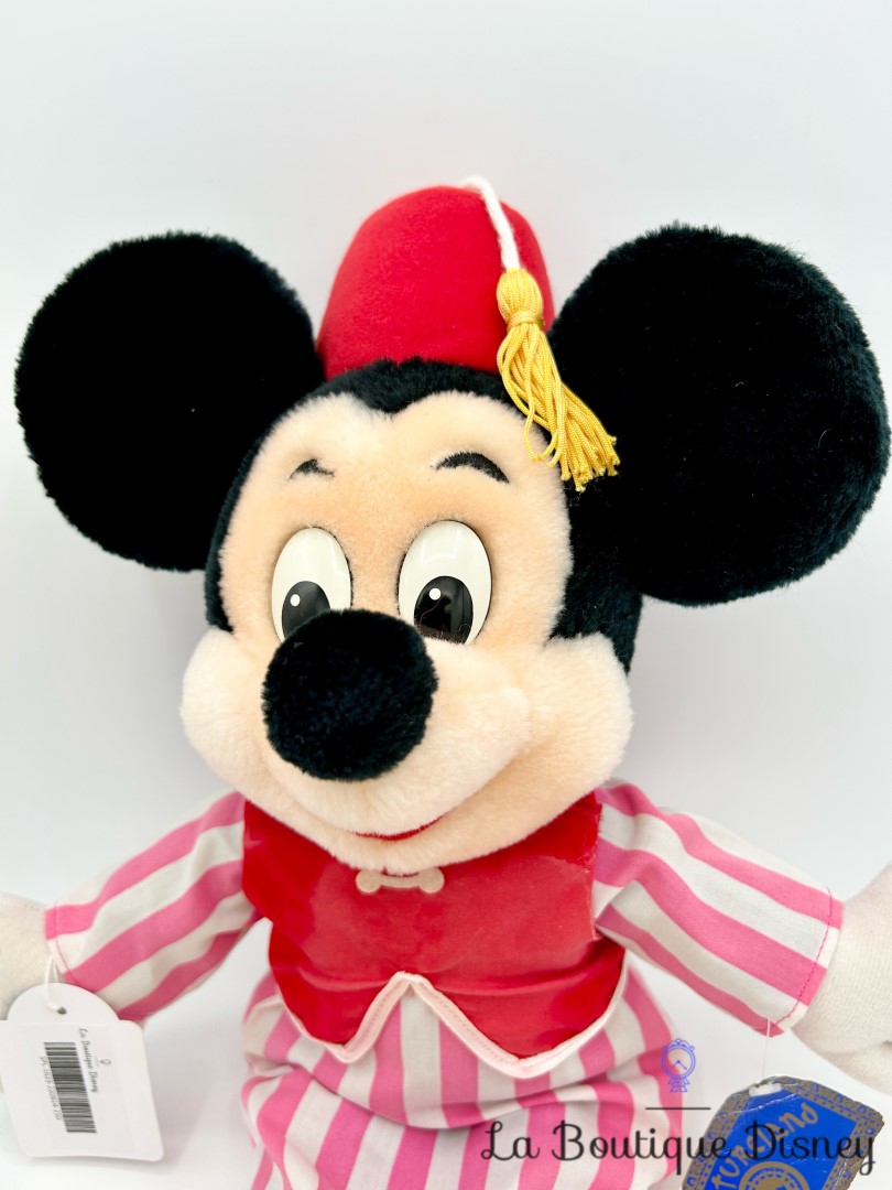 peluche-mickey-adventureland-euro-disney-disneyland-vintage-rose-rouge (3)