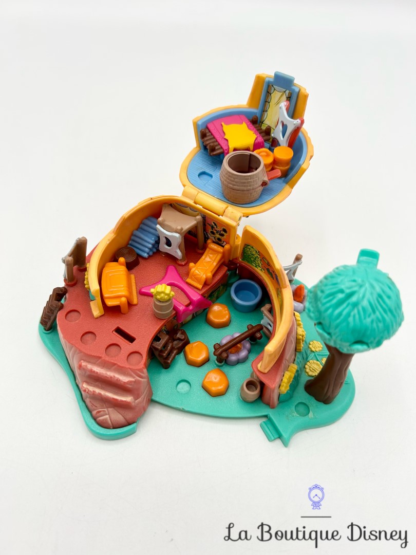 22.09.10.5 Polly pocket Grande maison animaux Petland 2000 ferme