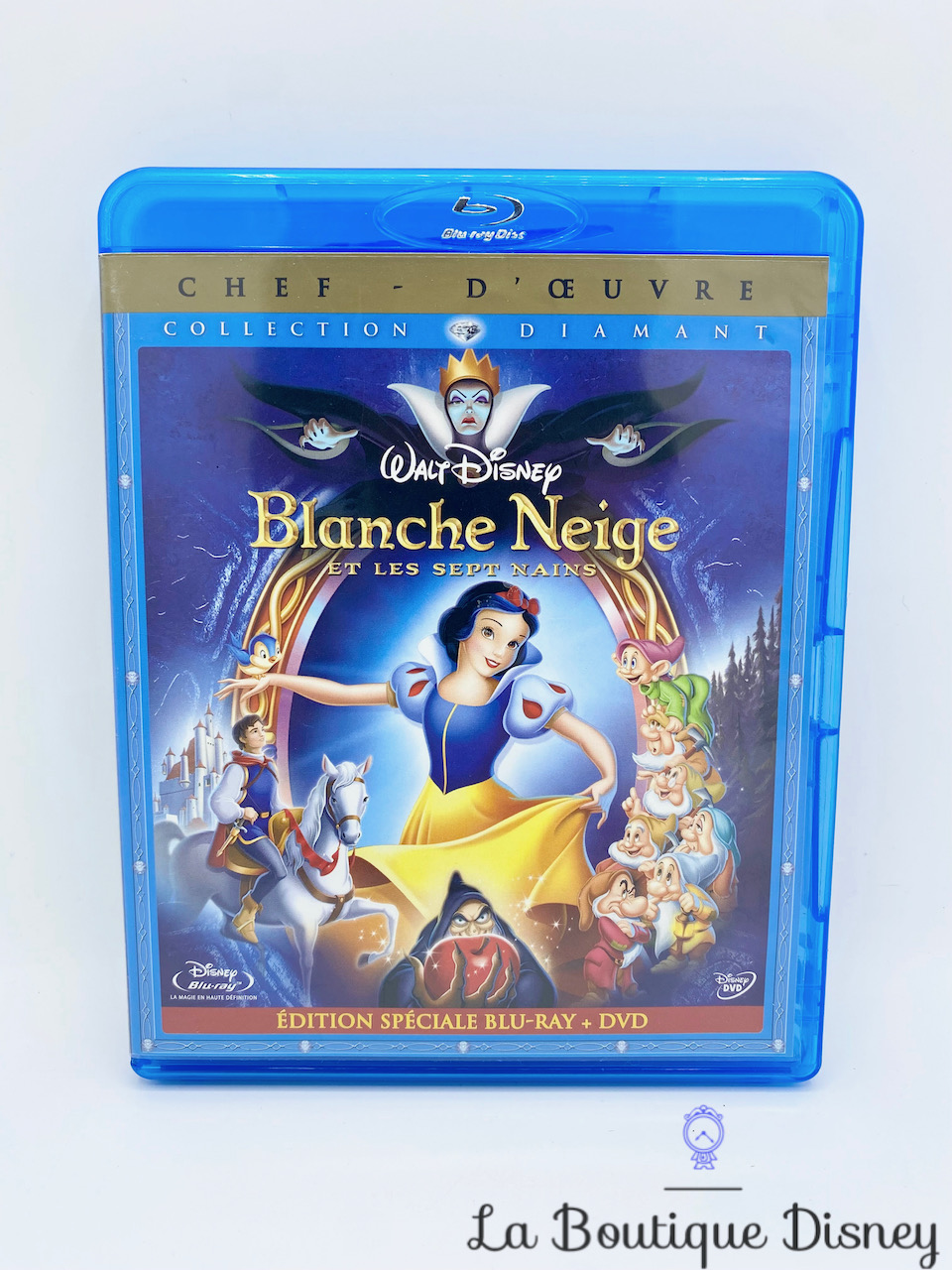 Blu Ray Blanche Neige et les sept nains Walt Disney Chef d\'oeuvre Collection Diamant Édition spéciale DVD