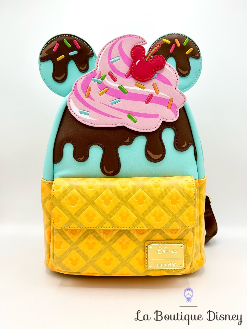 Sac à dos Loungefly Mickey Mouse Sundae Disney crème glace
