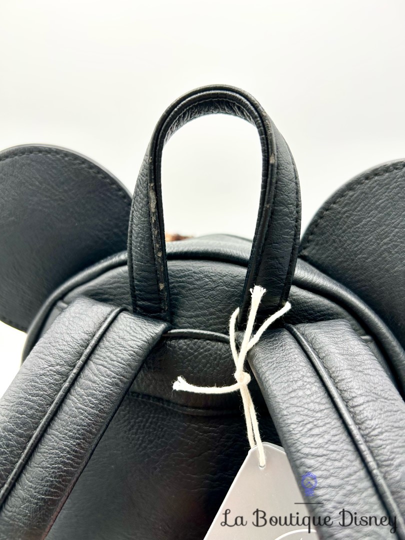 Sac à dos Loungefly Minnie Mouse Bell of the Ball Bronze Disney Parks 2019 sequins noir