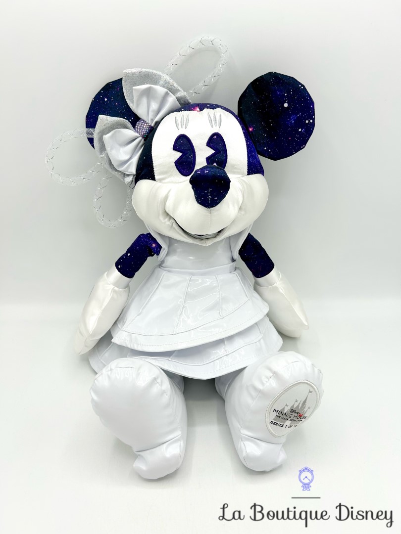 Peluche Minnie Mouse The Main Attraction 1 sur 12 Space Mountain Disney Store 2020 Édition limitée 43 cm