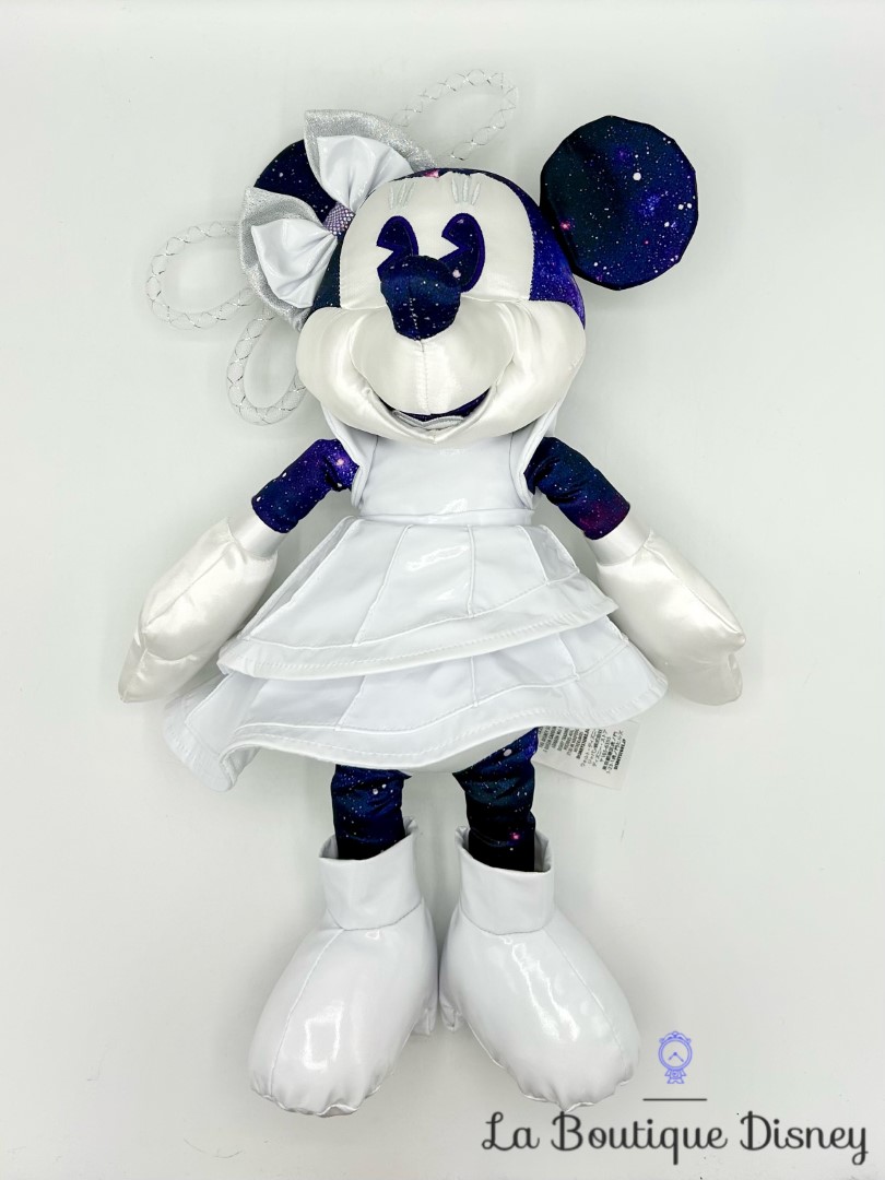 Peluche Minnie Mouse The Main Attraction 1 sur 12 Space Mountain Disney Store 2020 Édition limitée 43 cm