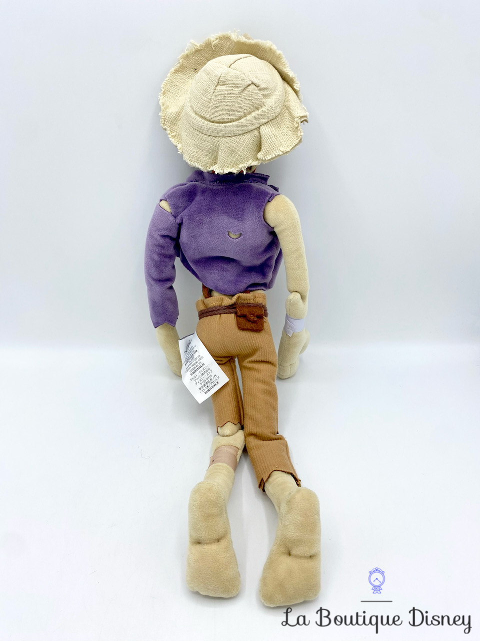 poupée-chiffon-hector-coco-disney-store-peluche-squelette-épouventail-violet-2