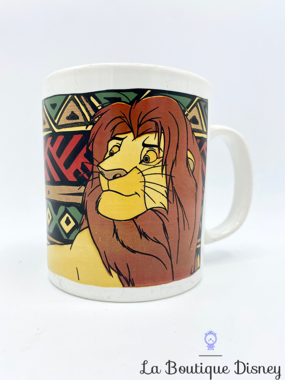 Tasse Le Roi Lion Disney Staffordshire Made in England Mug Disney\'s Simba The Lion King vintage