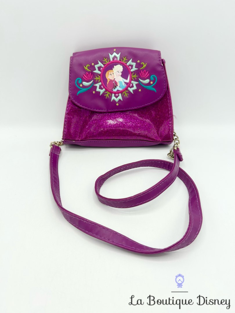Sac à Bandoulière Pour Fille - Thème Reine Des Neiges, Sangle Réglable, Idéal Pour Sorties Et Voyages