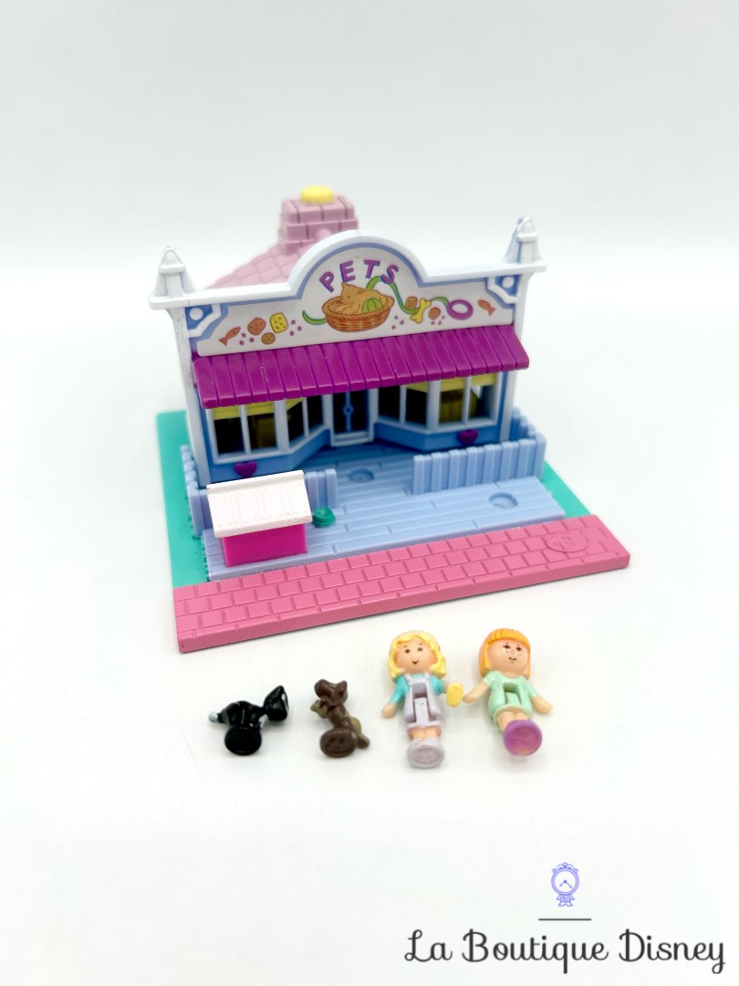 Polly Pocket Bluebird 1993 Pet Store Au Paradis des Animaux 100% COMPLET