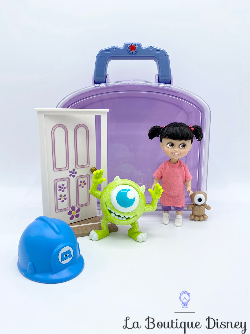 Ensemble de jeu Coffret Mini Poupée Booh Monstres et Cie Animators Collection Disney Store valise