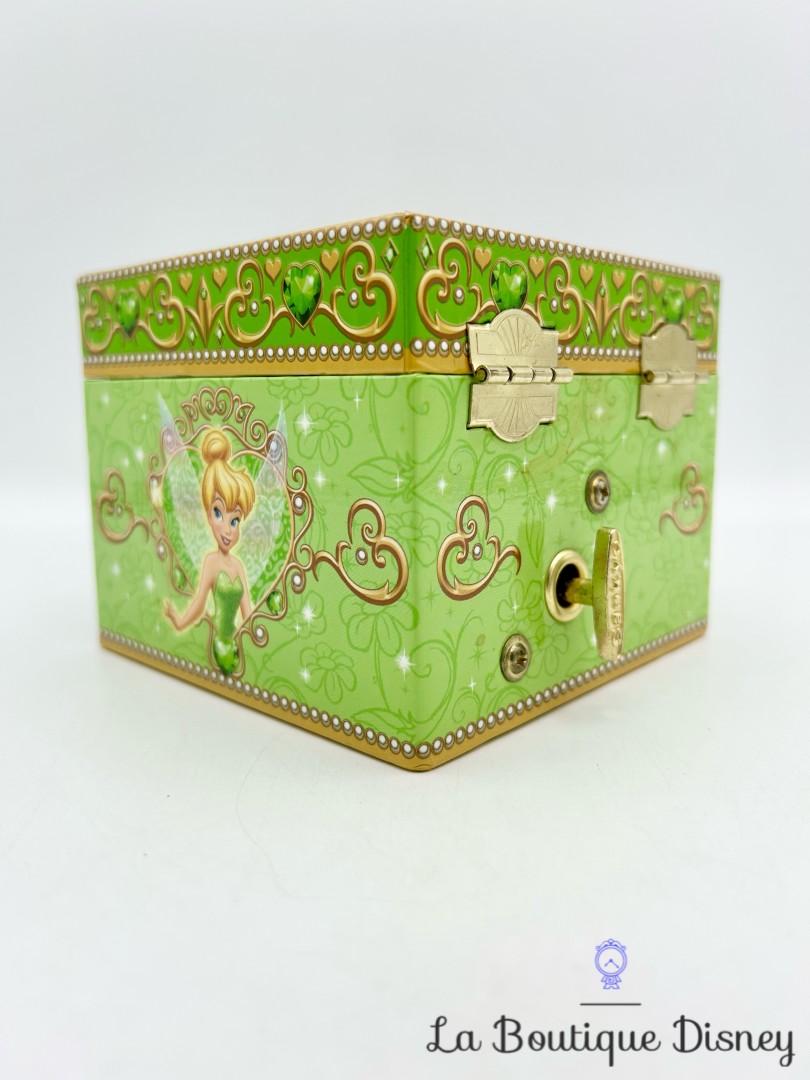 boite-a-musique-fée-clochette-tinker-bell-disneyland-disney-peter-pan-vert- (6)