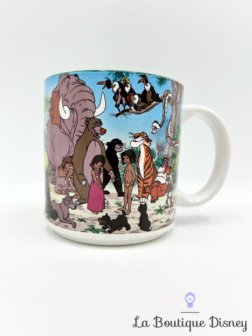 Lot De 2 Tasses HERMÈS Coupe D'Afrique - Thème Jungle Animal - Vert - Céramique France - NEUF