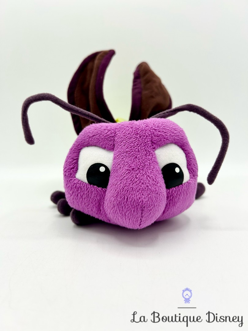 Peluche Flambeau Disney Clochette et la Pierre de Lune luciole violet lumineuse 30 cm