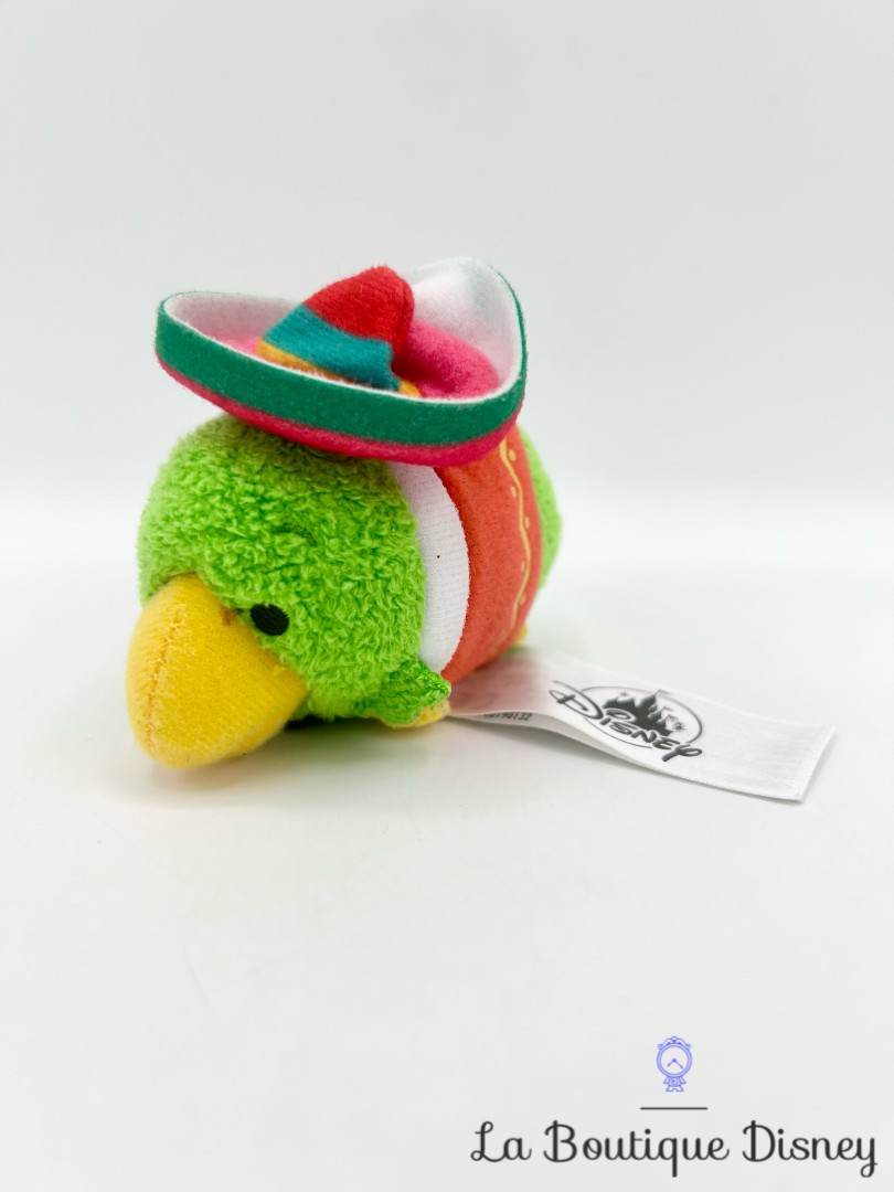 Peluche Tsum Tsum José Carioca Calendrier de lAvent 2018 Disney Parks Les Trois Caballeros perroquet vert
