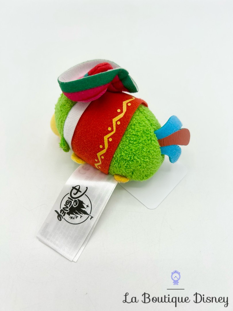 Peluche Tsum Tsum José Carioca Calendrier de lAvent 2018 Disney Parks Les Trois Caballeros perroquet vert