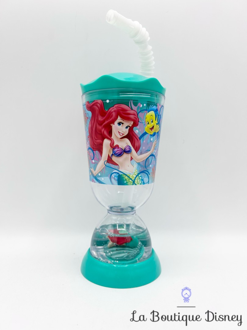 gobelet-paille-ariel-la-petite-sirène-disney-store-verre-plastique (2)