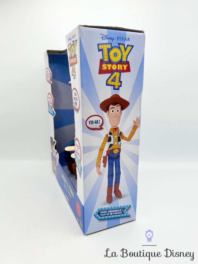 Lansay - Toy Story 4 - Sherif Woody Personnage Electronique Figurine- 64452