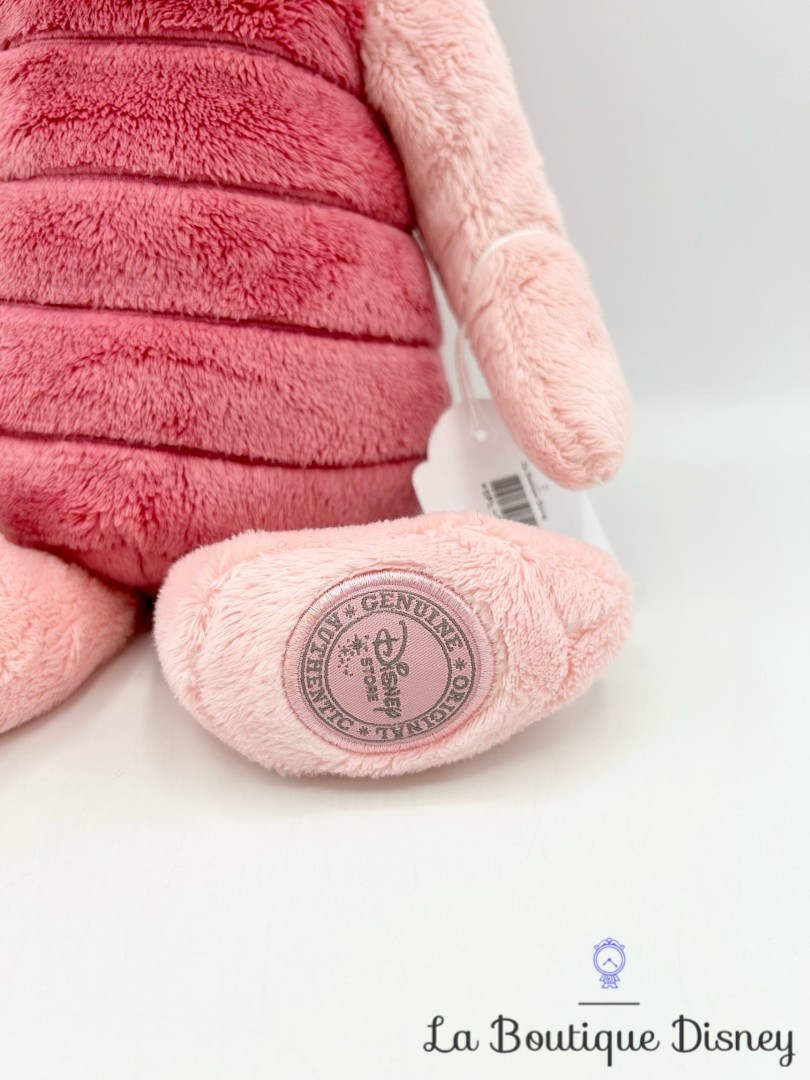 peluche-porcinet-disney-store-écusson-cocohon-rose-winnie-ourson (2)