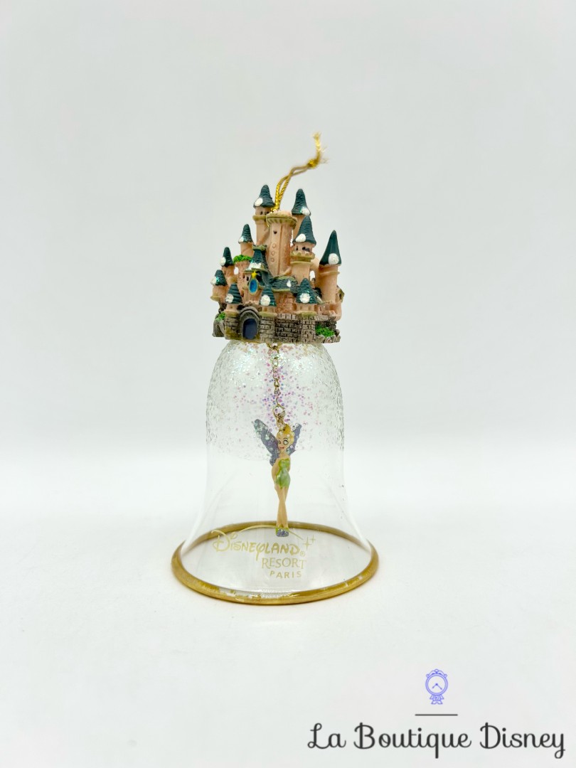 boule-noel-cloche-verre-chateau-fée-clochette-disneyland-paris-disney-ornement-suspension (3)