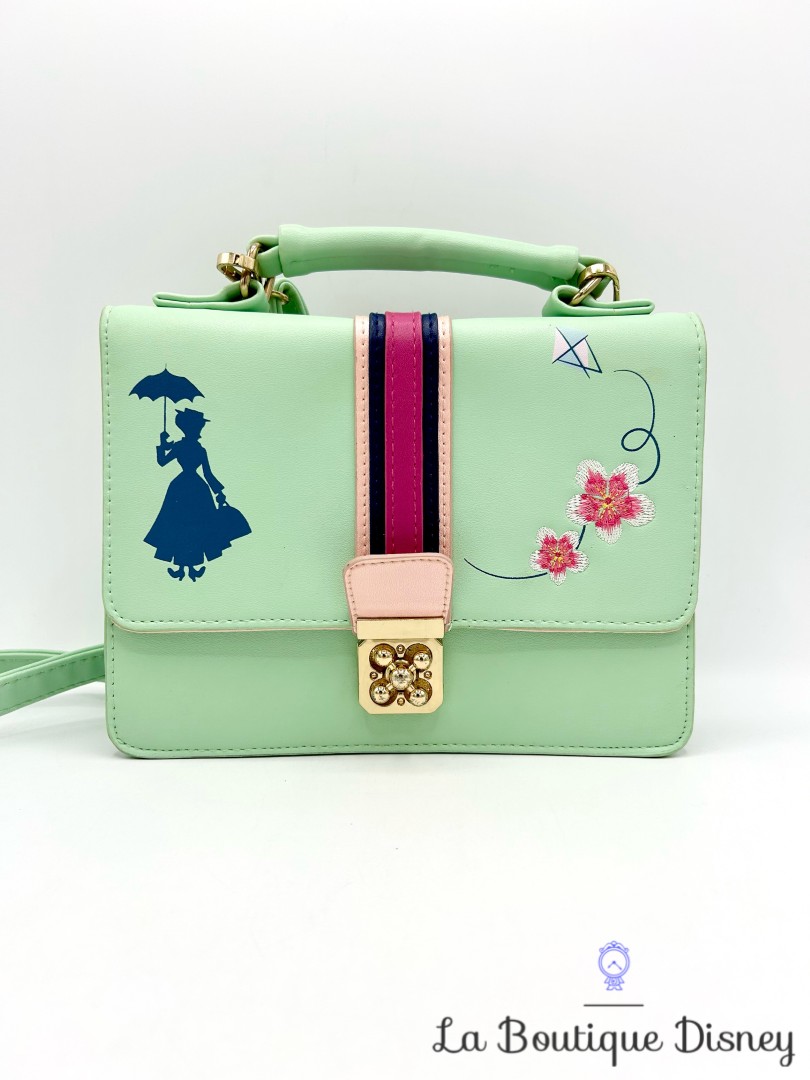 sac-a-main-mary-poppins-disney-store-bandouliere-vert-valise-cartable (2)