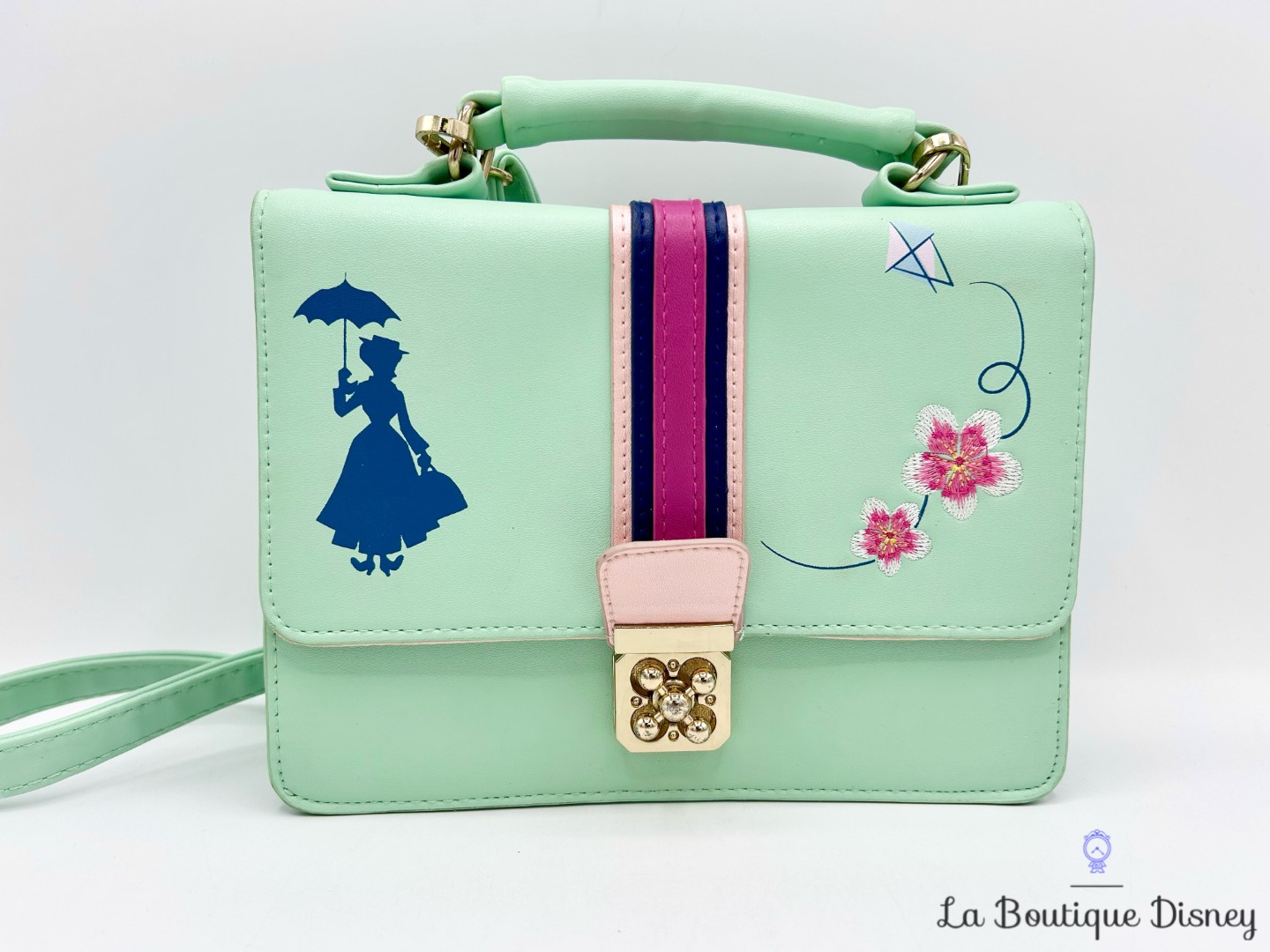 sac-a-main-mary-poppins-disney-store-bandouliere-vert-valise-cartable (5)