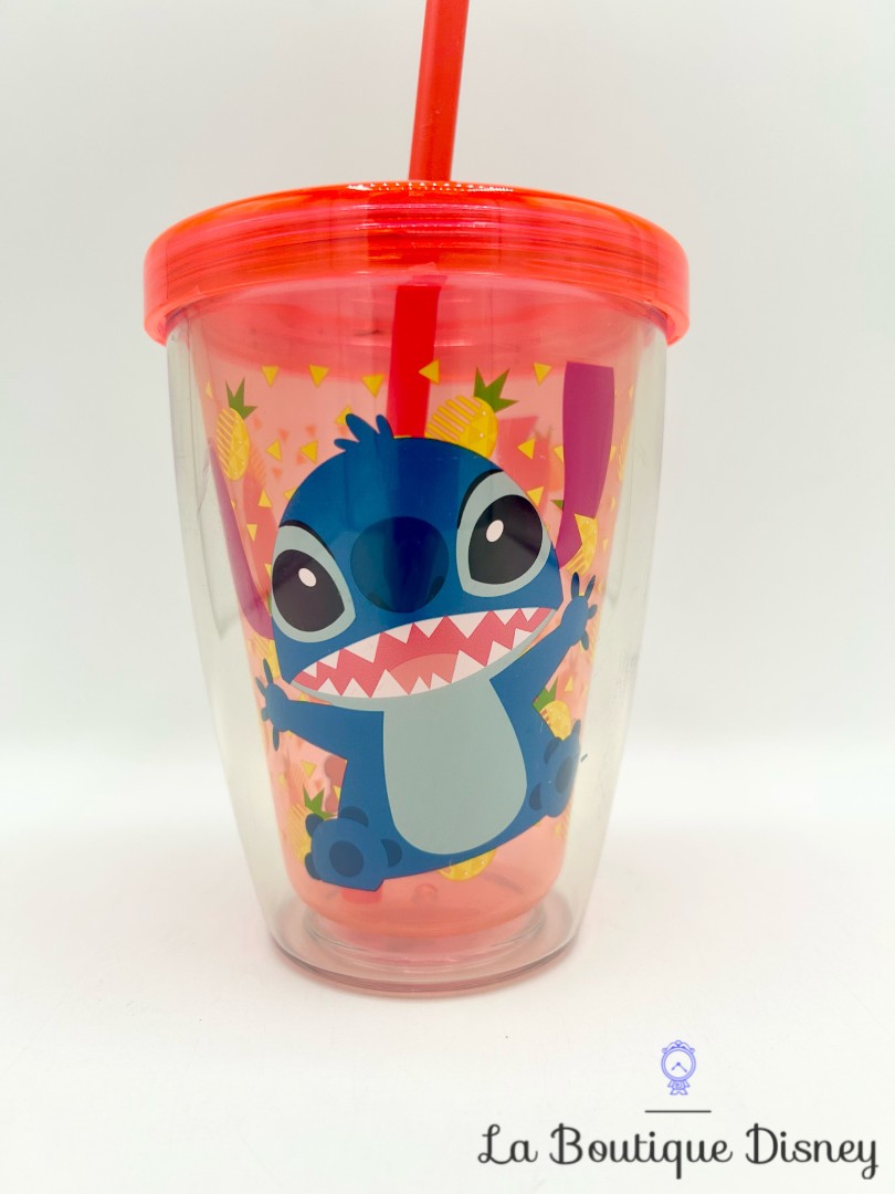 gobelet-paille-stitch-ananas-disney-store-verre-plastique-rose (2)