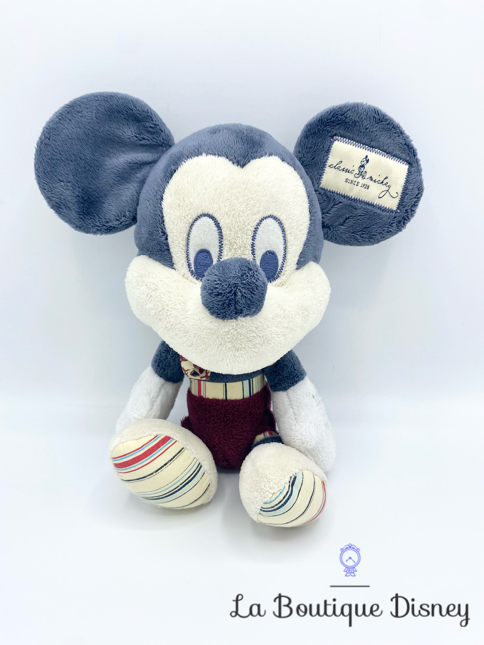 Peluche Mickey Mouse style vintage Disneyland Paris Disney rétro