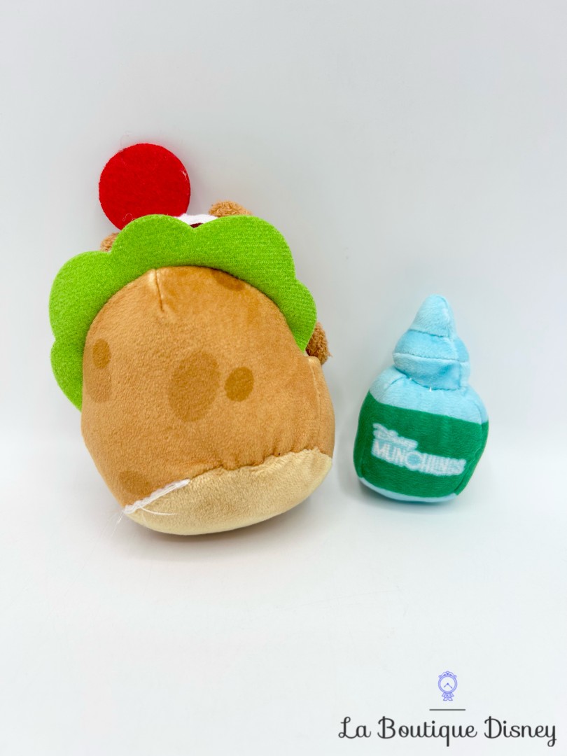 Peluche Munchlings Tac Pita Falafel avec sauce Ail Street Food Fusion Disney Store 2022